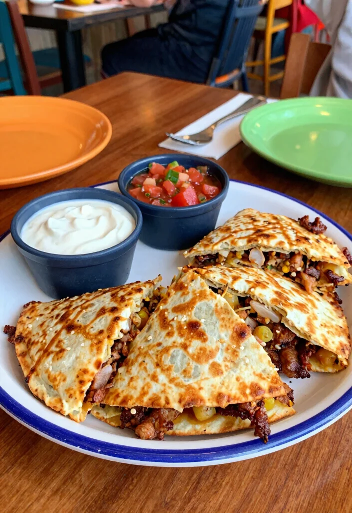 The Ultimate 20 Mississippi Pork Roast Crock Pot Recipes: Tangy Southern Classic - 10. Mississippi Pork Quesadillas 1