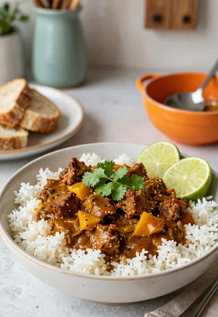 The Ultimate 20 Mississippi Pork Roast Crock Pot Recipes: Tangy Southern Classic - 11. Mississippi Pork Curry 1