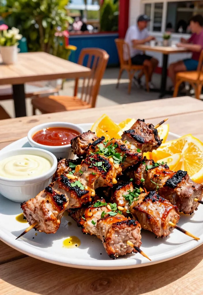 The Ultimate 20 Mississippi Pork Roast Crock Pot Recipes: Tangy Southern Classic - 18. Mississippi Pork Skewers 1