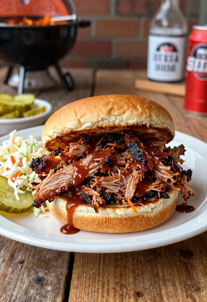 The Ultimate 20 Mississippi Pork Roast Crock Pot Recipes: Tangy Southern Classic - 4. Mississippi BBQ Sandwiches 1