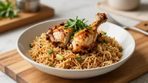 A Chicken Rice Bowl That Makes Lunch Feel Effortless