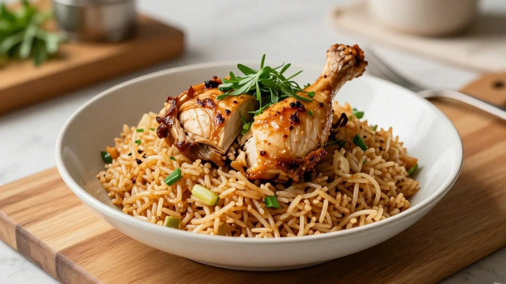 A Chicken Rice Bowl That Makes Lunch Feel Effortless