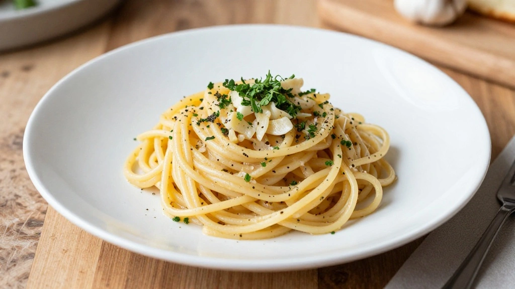 This Easy Garlic Butter Pasta Is Perfect for a No-Stress Lunch