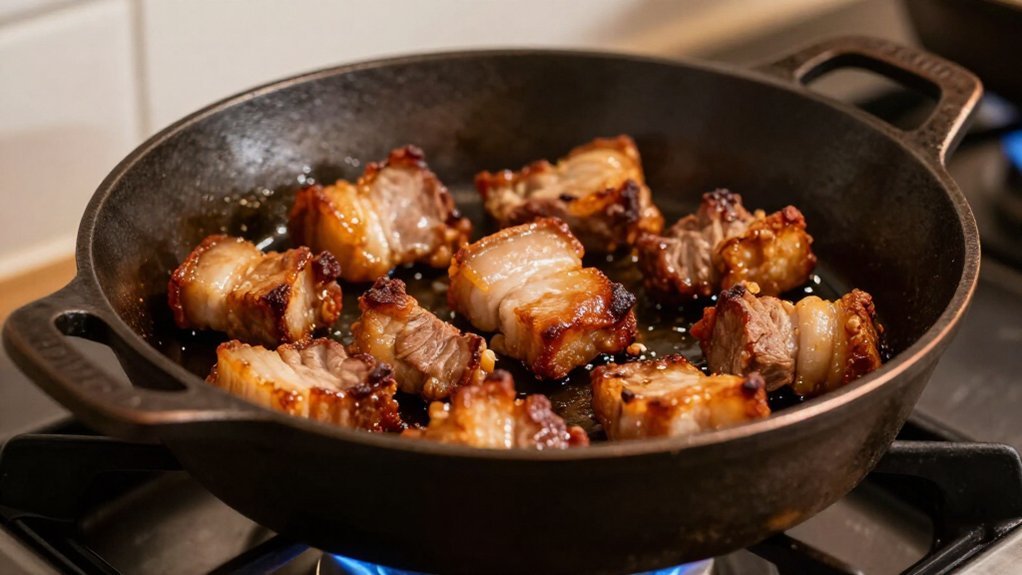 boil pork until fork tender