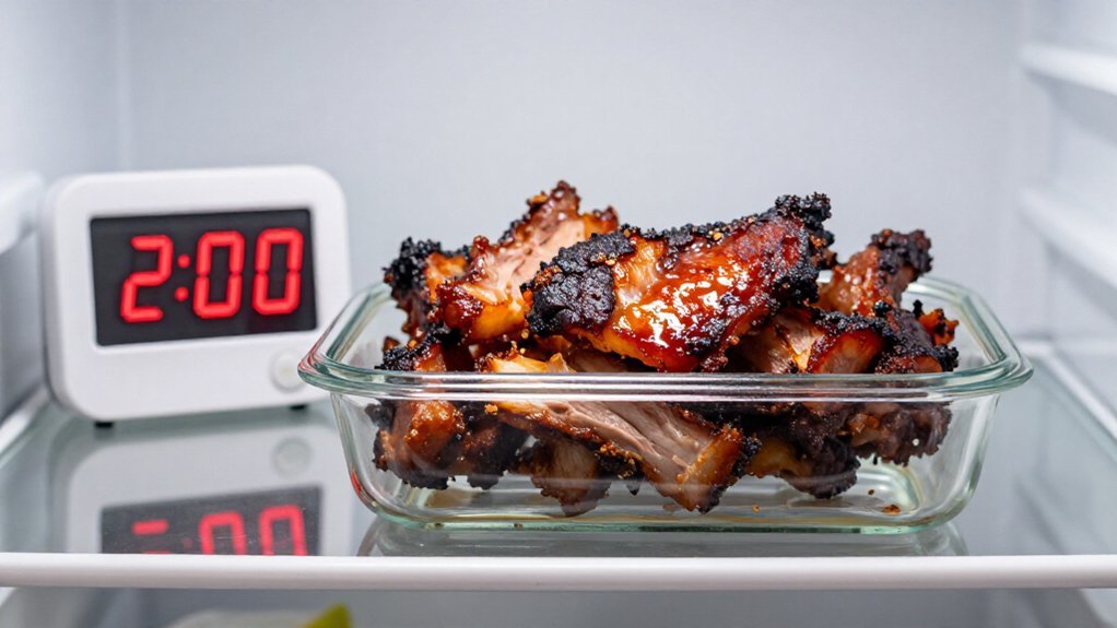 cool meat within two hours