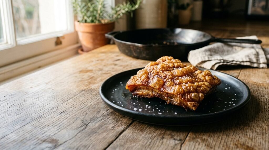 crispy pork crackling perfection