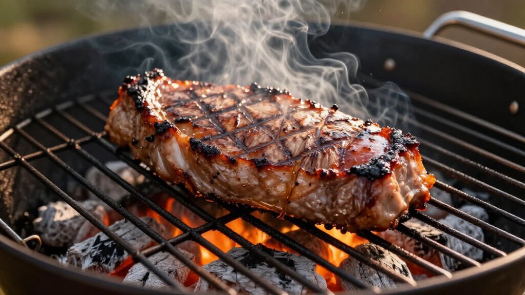 six minute sear eight minute finish